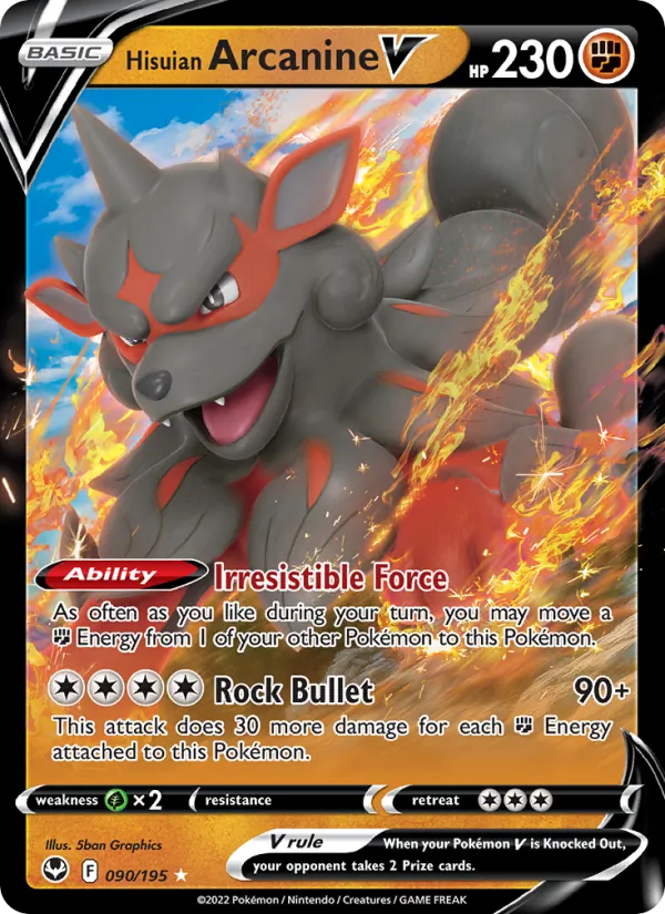 Arcanine di Hisui V