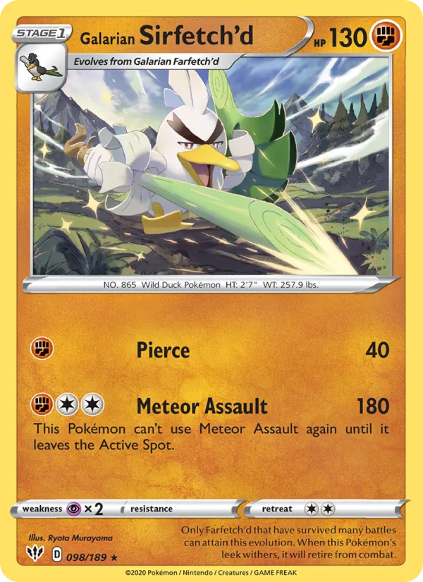 Sirfetch'd di Galar
