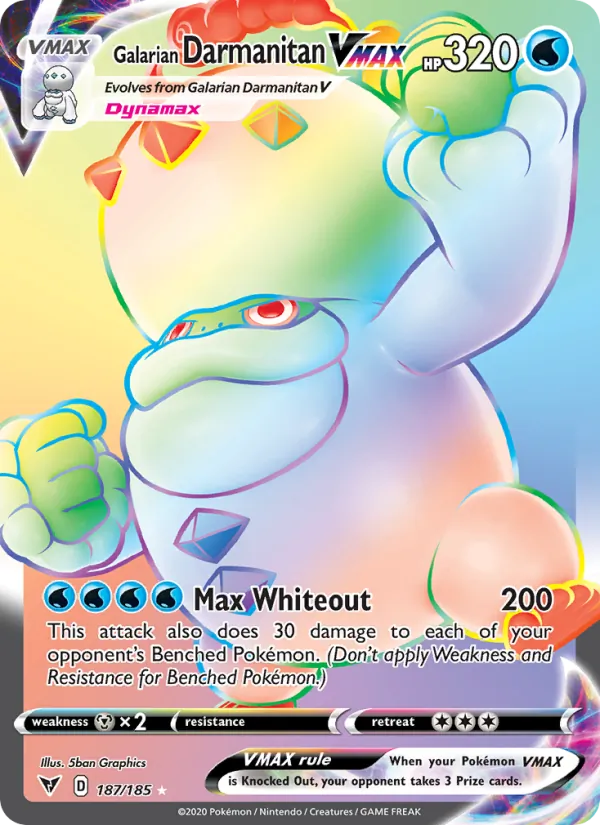 Darmanitan di Galar VMAX