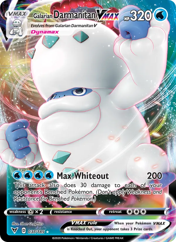 Darmanitan di Galar VMAX