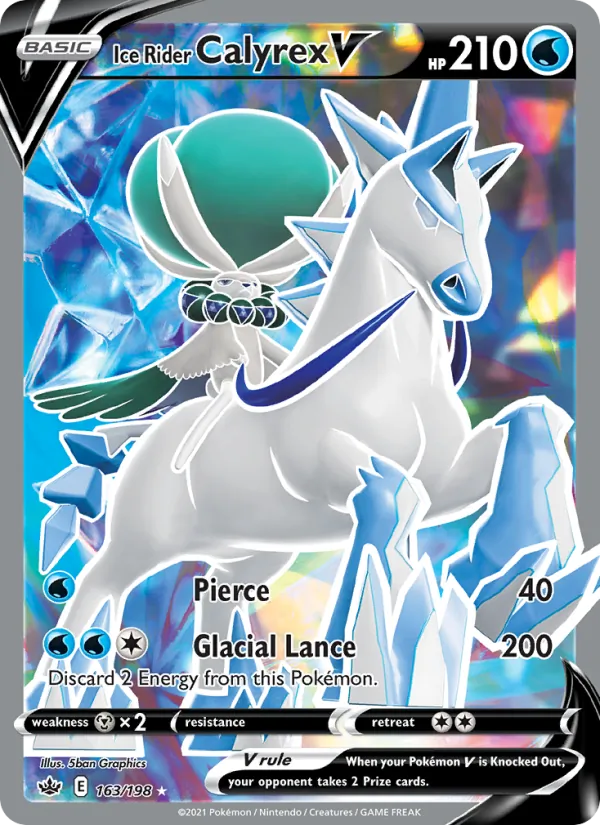 Calyrex Cavaliere Glaciale V