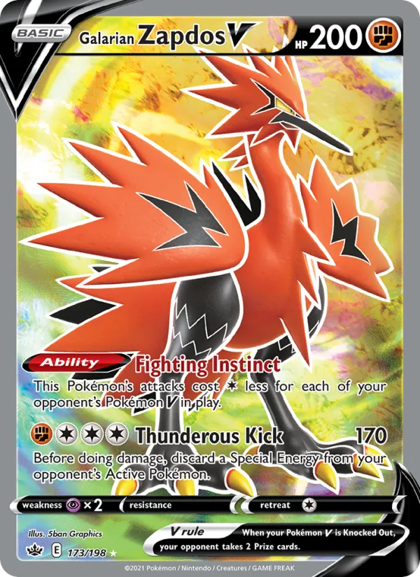 Zapdos di Galar V