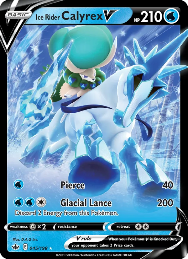 Calyrex Cavaliere Glaciale V