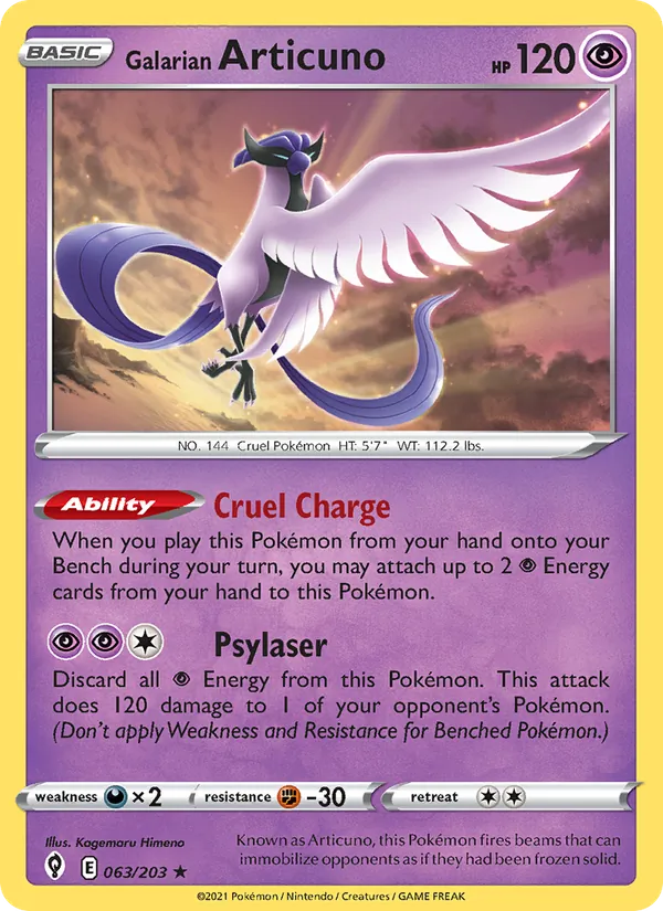 Articuno di Galar