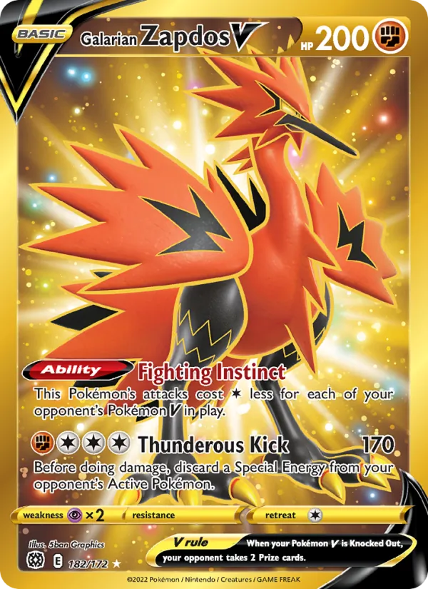 Zapdos di Galar V