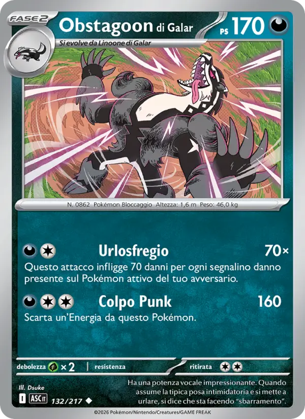 Obstagoon di Galar