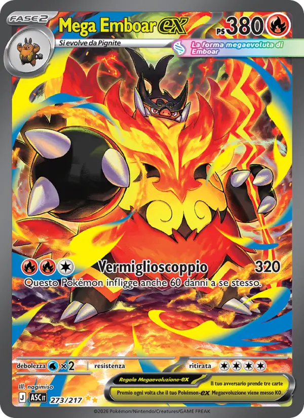 Mega Emboar-ex