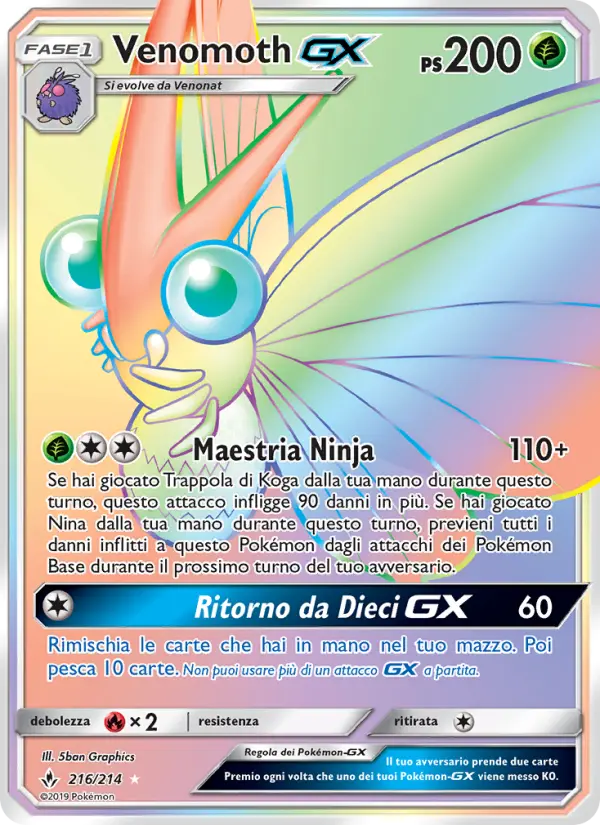 Venomoth GX