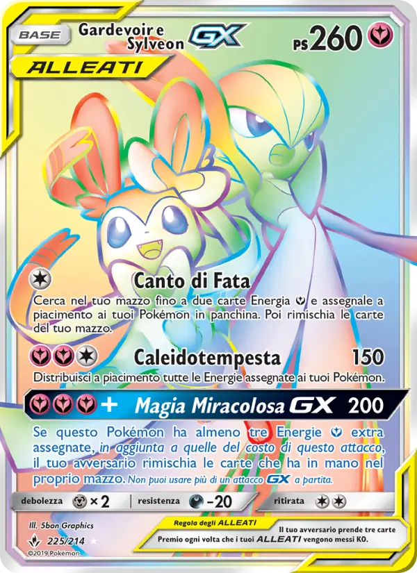 Gardevoir e Sylveon GX