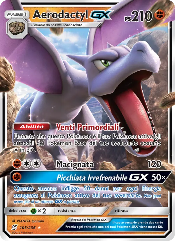 Aerodactyl GX