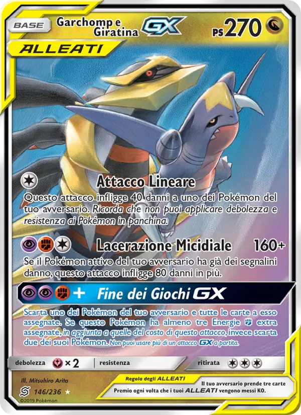 Garchomp e Giratina GX