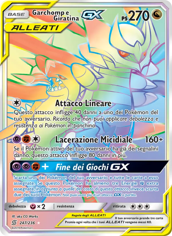 Garchomp e Giratina GX