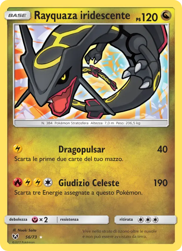 Rayquaza iridescente