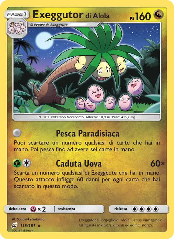 Exeggutor di Alola