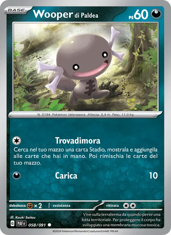 Wooper di Paldea