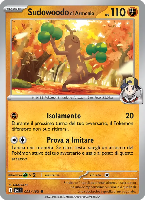 Sudowoodo di Armonio
