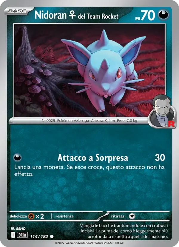 Nidoran♀ del Team Rocket