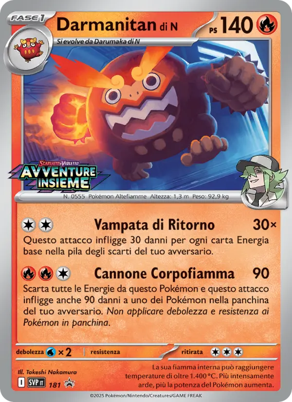 Darmanitan di N