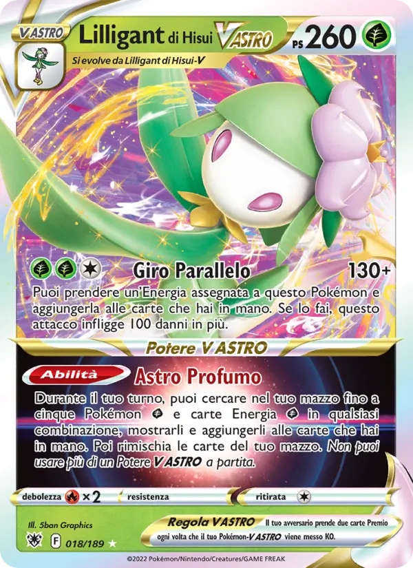 Lilligant di Hisui V ASTRO