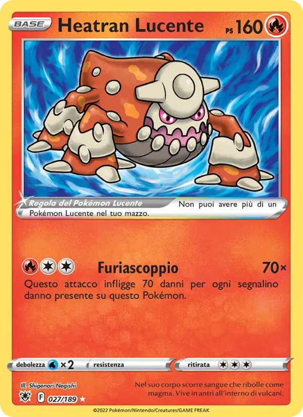 Heatran Lucente
