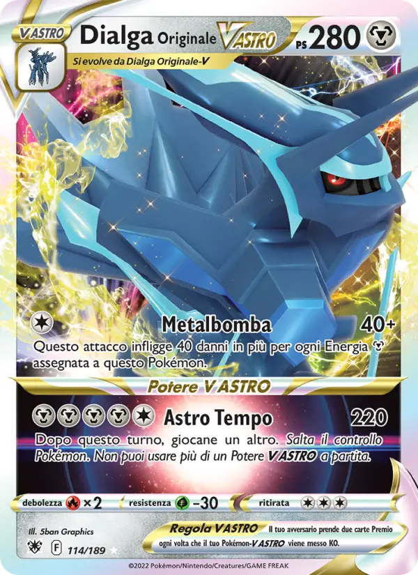 Dialga Originale V ASTRO