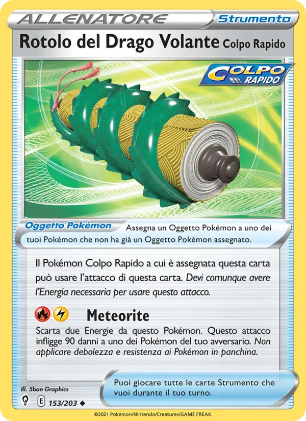 Rotolo del Drago Volante Colpo Rapido