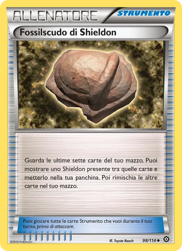 Fossilscudo di Shieldon