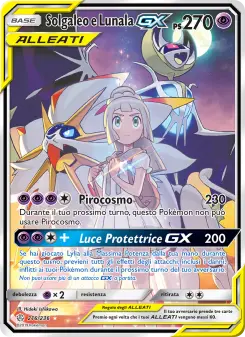Solgaleo e Lunala GX