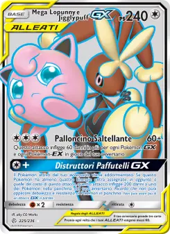 Mega Lopunny e Jigglypuff GX