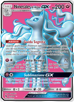 Ninetales di Alola GX