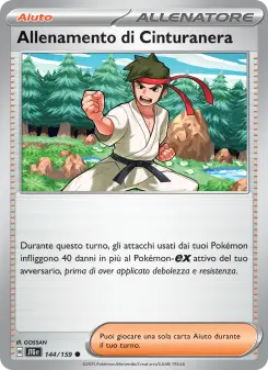 Allenamento di Cinturanera