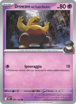 Drowzee del Team Rocket