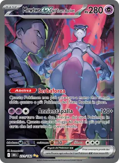 Mewtwo-ex del Team Rocket