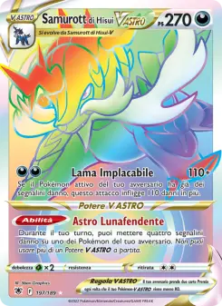 Samurott di Hisui V ASTRO